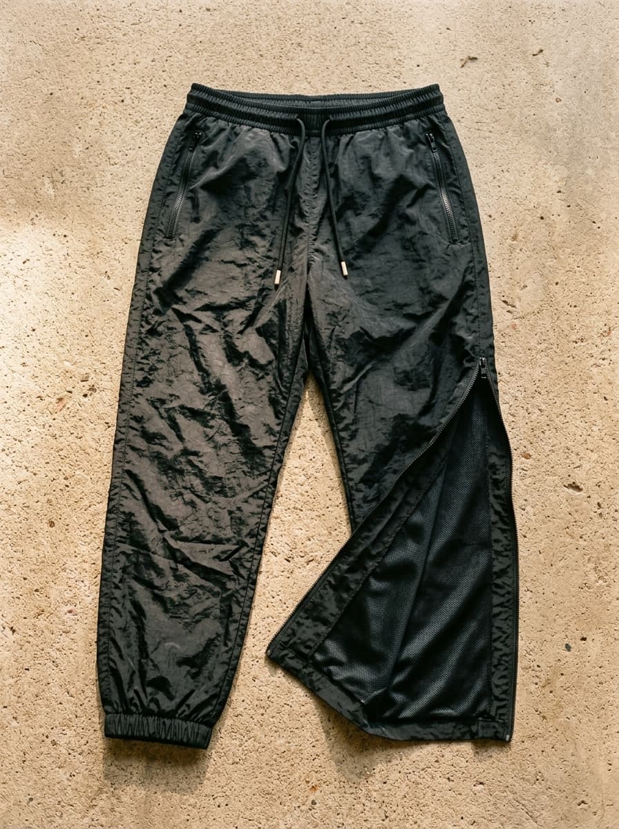 Nylon Track Pant